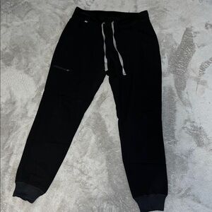 Figs Black Jogger Scrub Pant